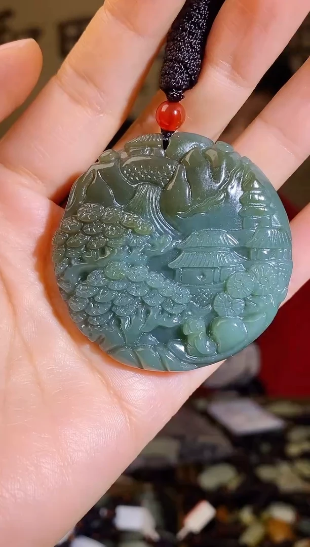 颈饰未镶嵌和田玉1