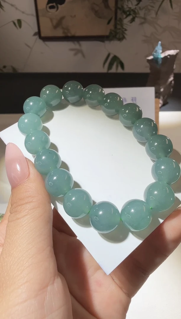 未镶嵌手链翡翠手串