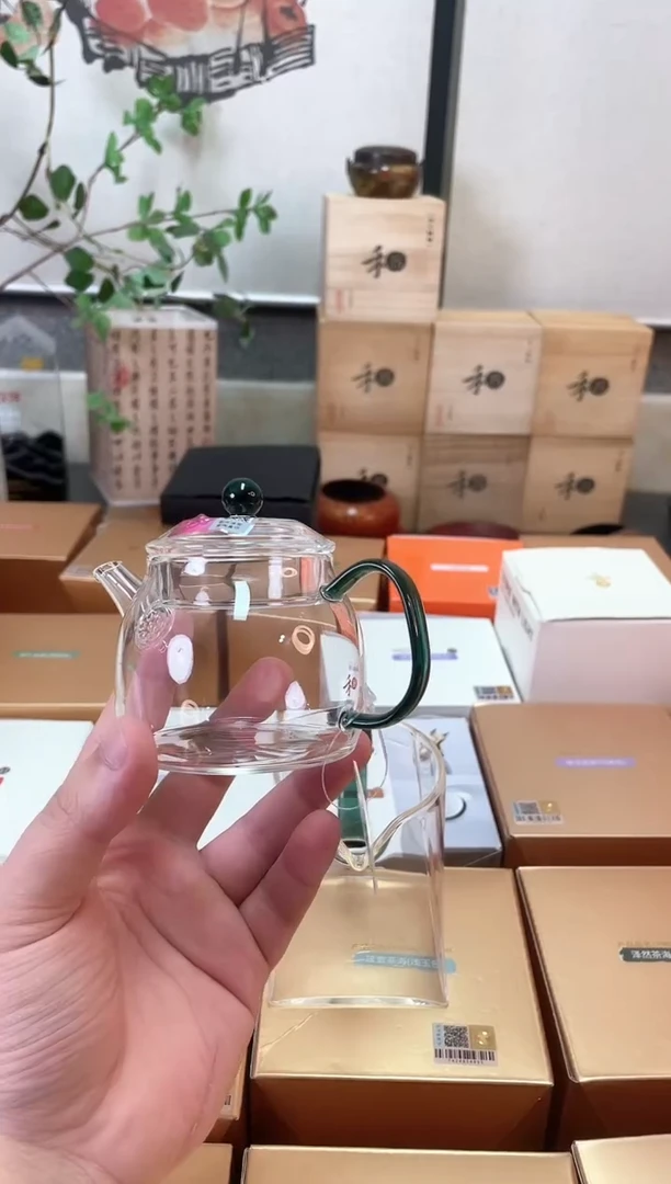 禾器/言卿壶/墨绿