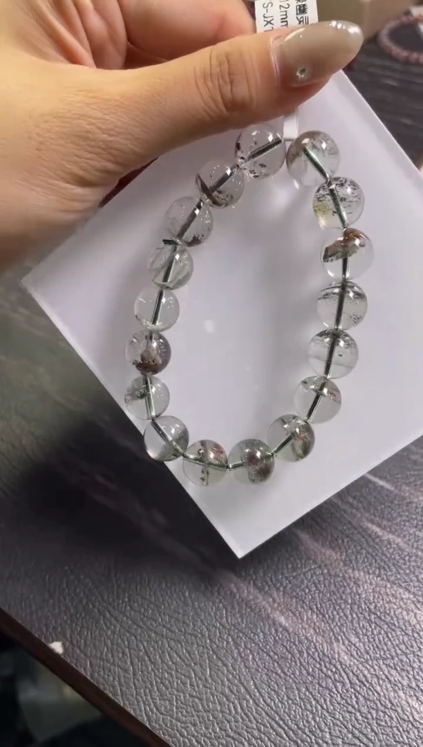 水晶手链未镶嵌12±/x-241【绿幽灵