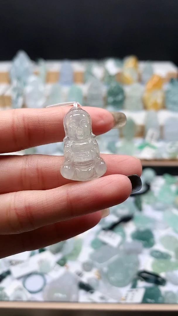吊坠(不含链)未镶嵌翡翠76宝宝佛