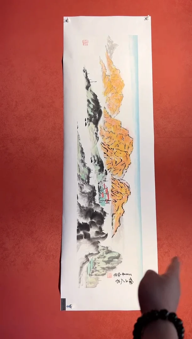 书法王炳杰国画展品