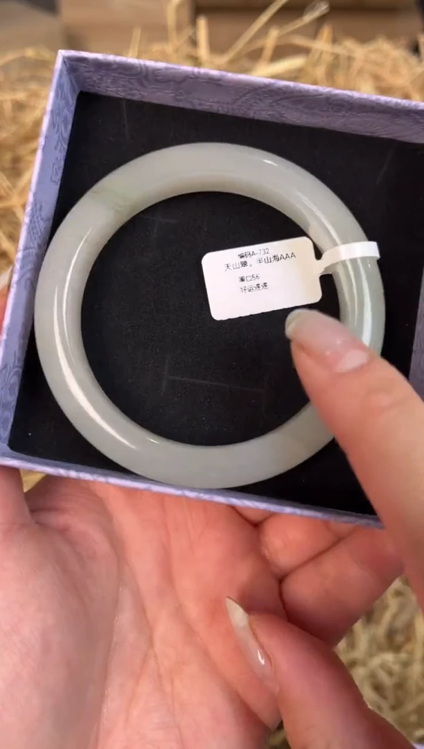 未镶嵌手镯石英质玉A-732