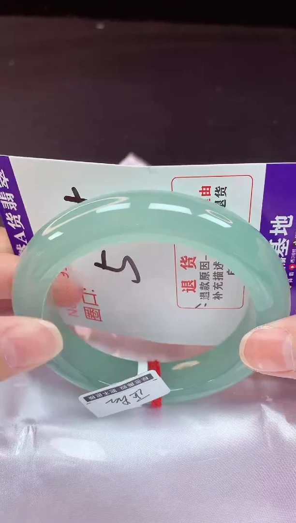 未镶嵌手镯翡翠57（48小时鉴赏期 ）