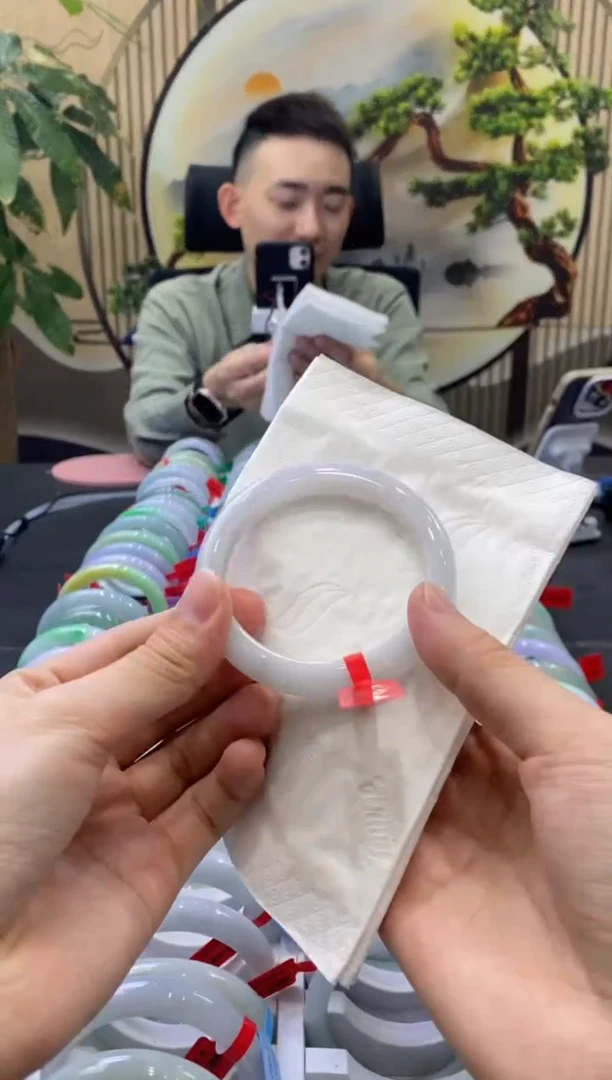 未镶嵌手镯翡翠6830