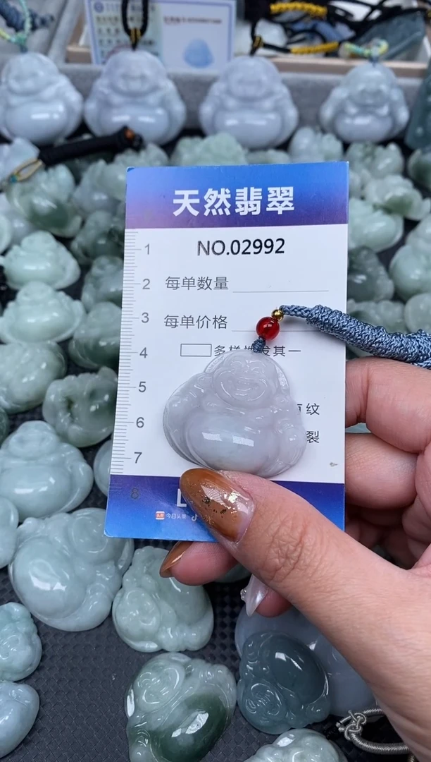 颈饰未镶嵌翡翠纯天然A货翡翠2992