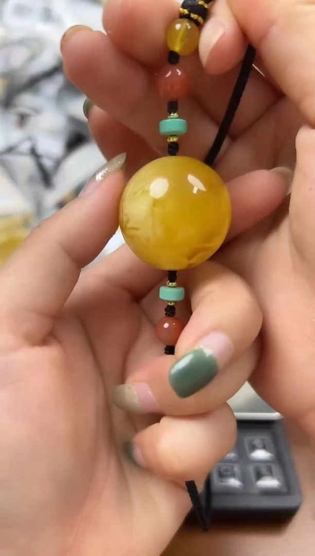 未镶嵌蜜蜡裸石蜜蜡吊坠