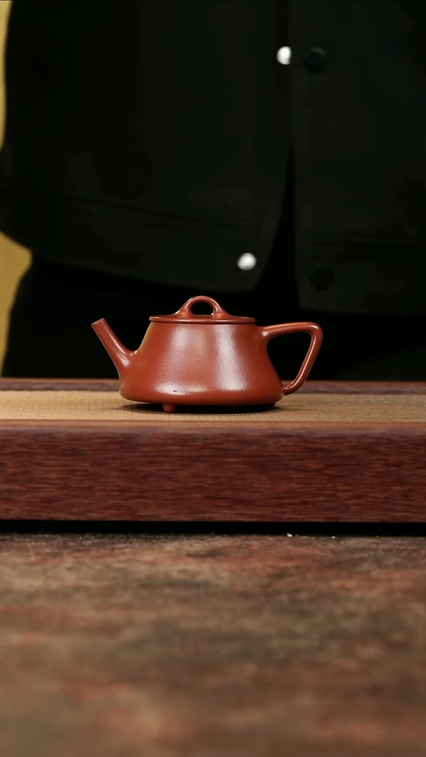 【闪购商品】紫砂茶壶李丹朱泥高石瓢