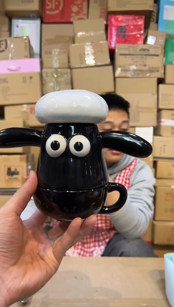 【闪购商品】杯原盒小羊肖恩茶壶1111