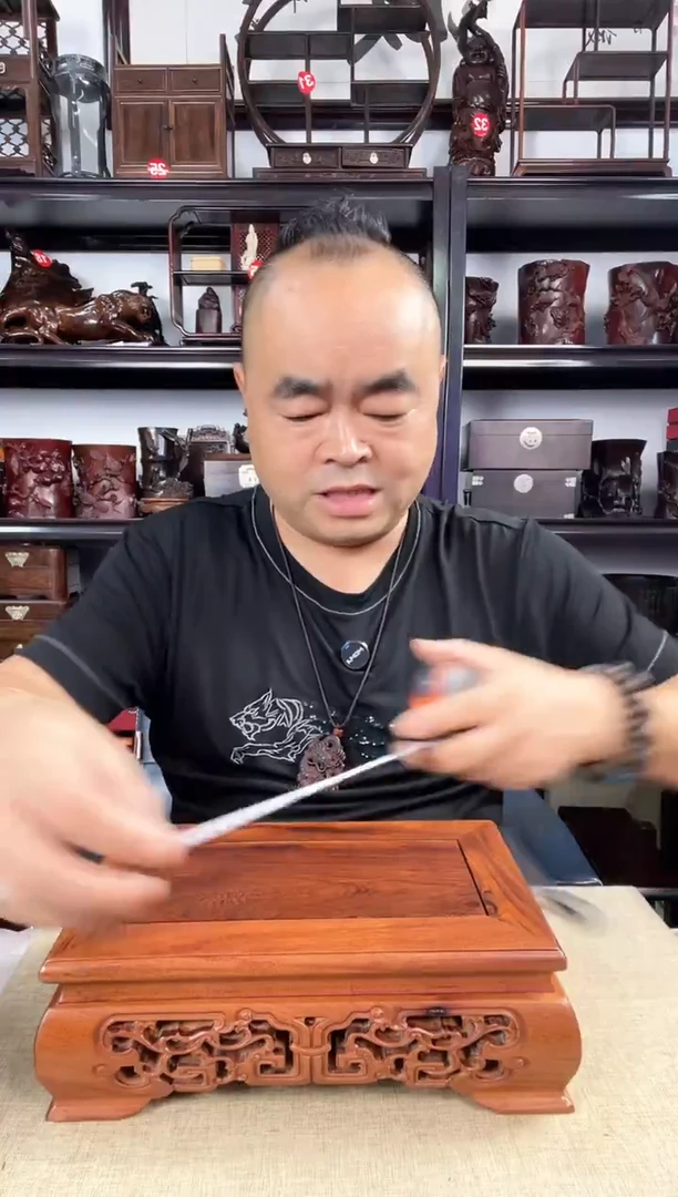 木70瑕疵老李红木工艺品