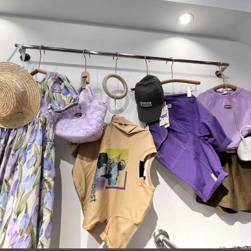 172儿童紫色家居套工厂 丽子家（上选编码下选尺码）童装衣裤