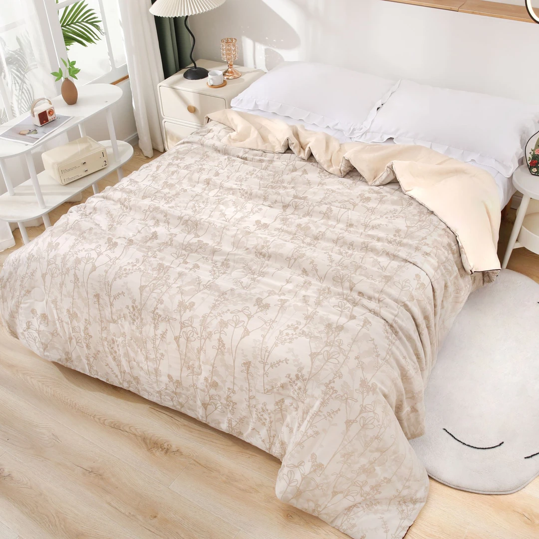 【1植物-冬被】秋冬加厚保暖机洗高精密四季被