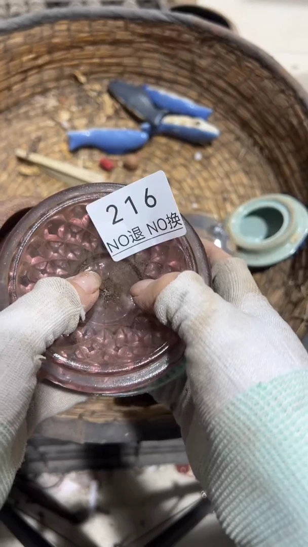 陶瓷楠**叶工艺品1029216