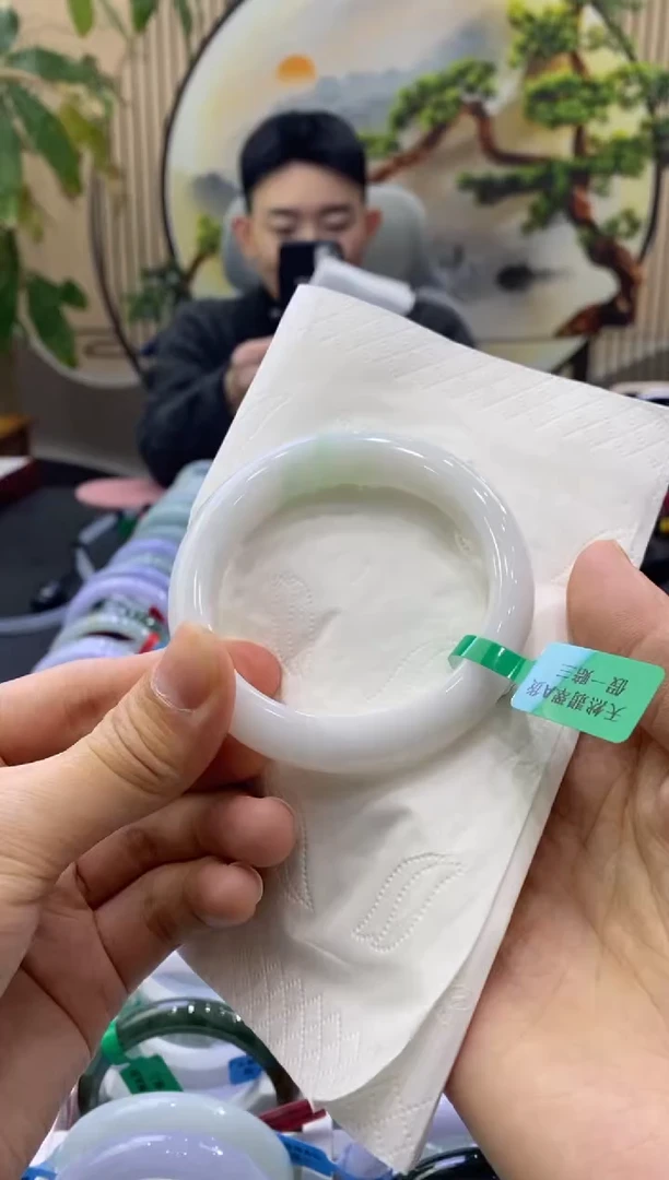 未镶嵌手镯翡翠3580