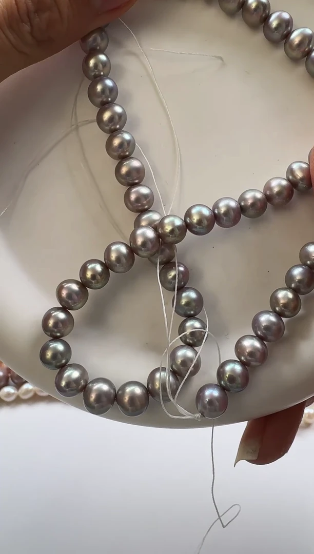 颈饰未镶嵌淡水珍珠8-9mm无核