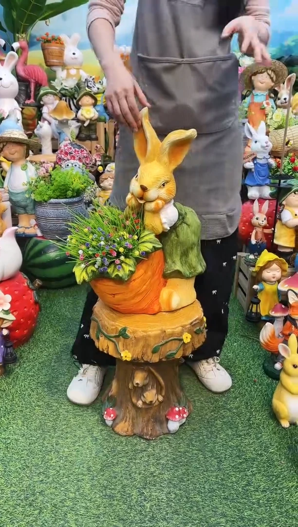 兔子花盆