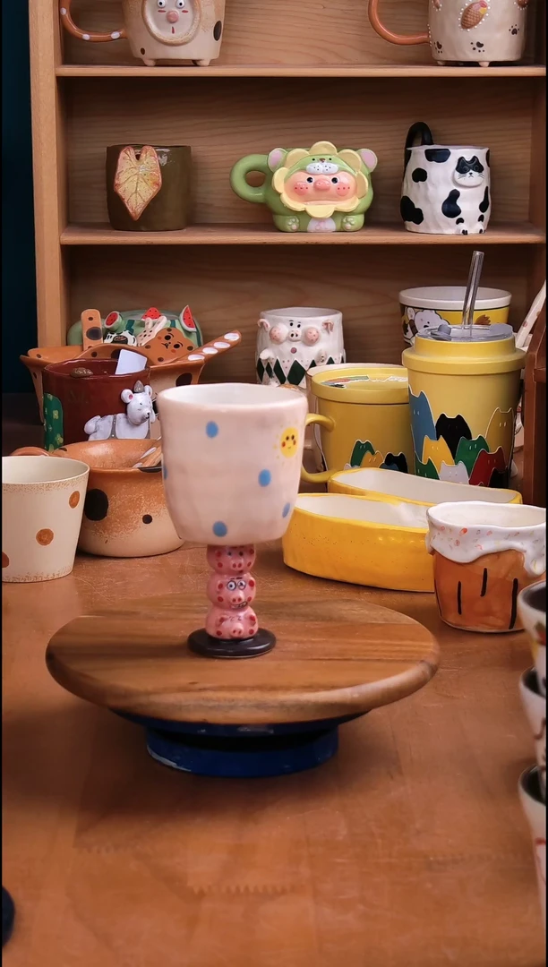 摆件陶景德镇原创手工陶瓷