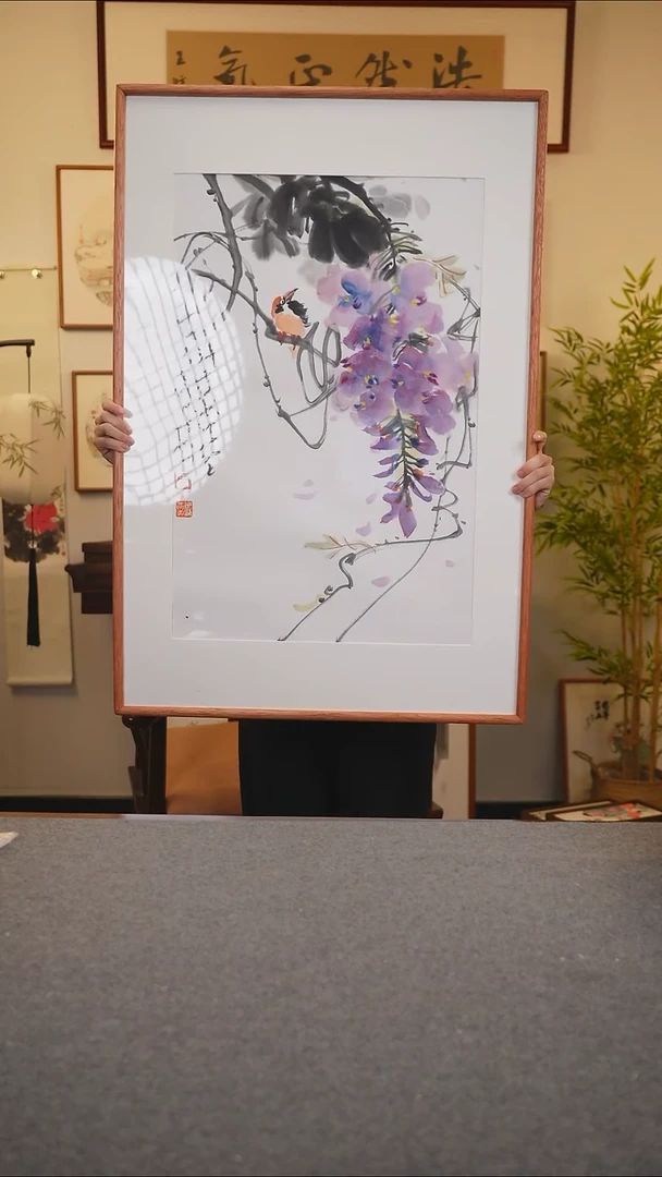 横款鹿鸣现代美术馆 -陈燕侬老师作品