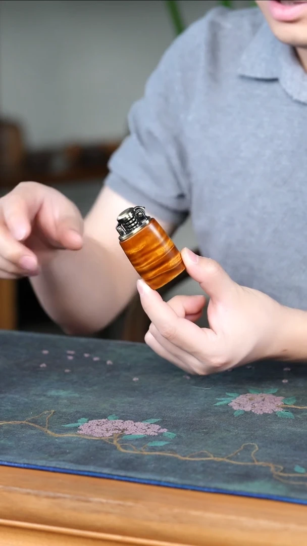 金丝楠1号满花高抛打火机