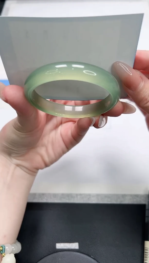 【闪购商品】石英质玉手镯未镶嵌276/晴水53.5