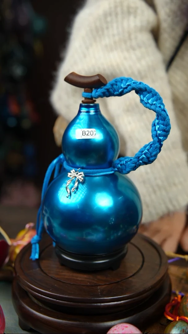 207号500ml左右非遗大漆酒葫芦