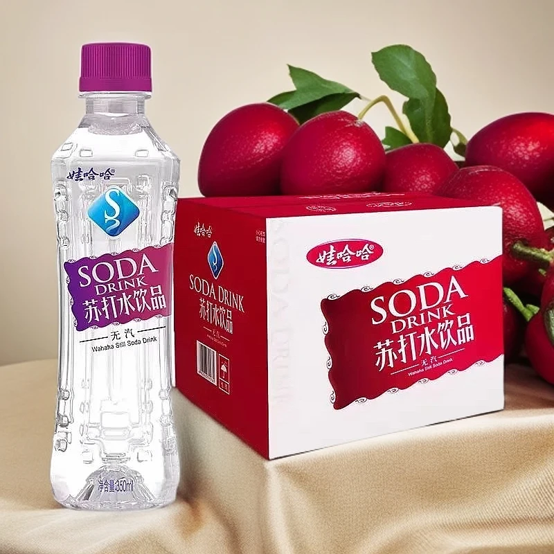 【宜宾送水到家】娃哈哈 哇哈哈苏打水350ml*24瓶/箱