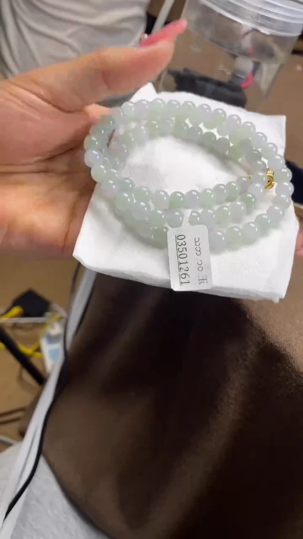 颈饰未镶嵌翡翠项链