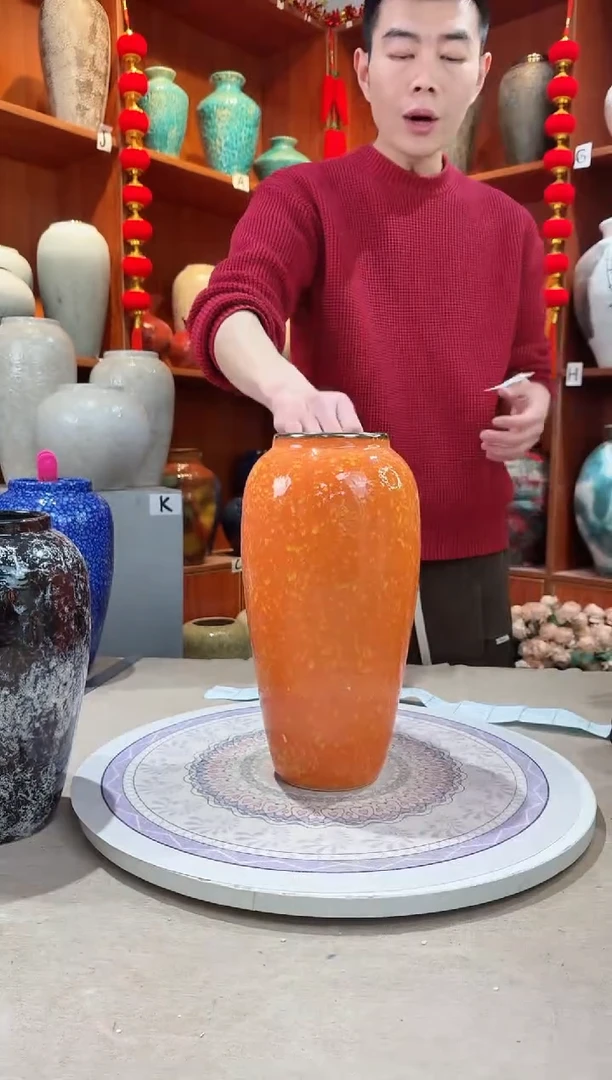 【闪购商品】瓶陶瓷花瓶 无花 微瑕ZD298