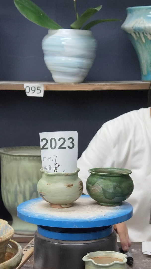 景德镇花盆默认微瑕2023
