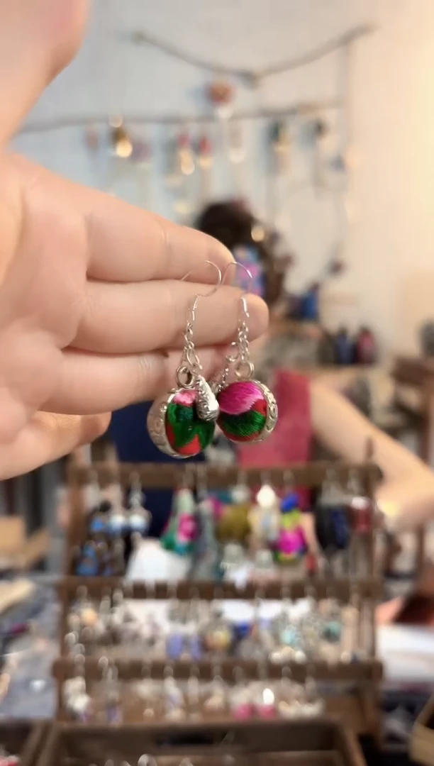 织绣织绣非遗老绣饰品005