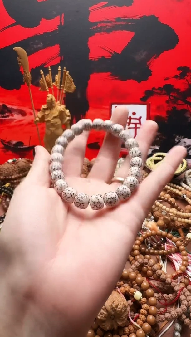 手串猴头核桃血丝菩提单圈
