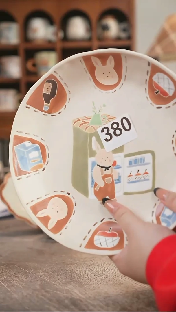 可爱川谷原创陶瓷11.13直播微瑕随机380