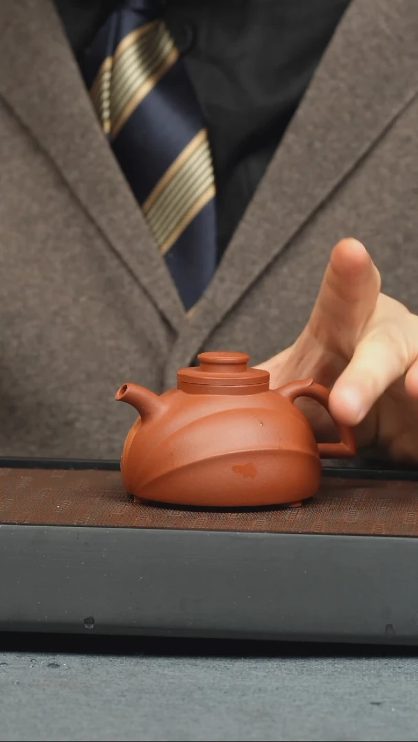 【闪购商品】紫砂茶壶明清 鸣远佳意壶
