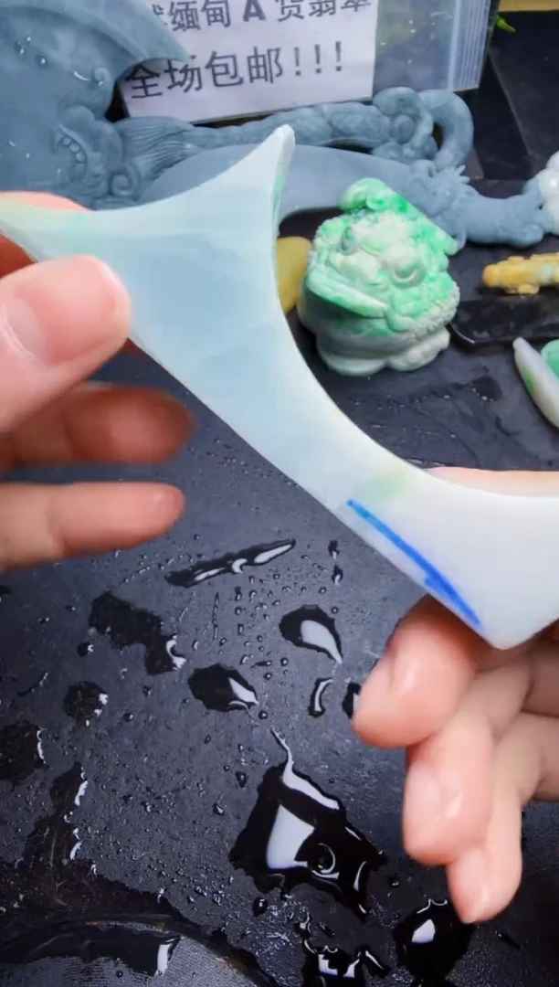 未镶嵌挂件翡翠天然翡翠028