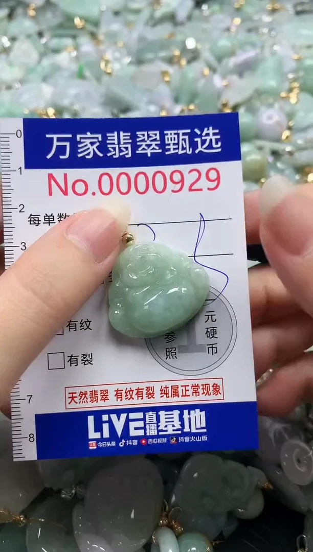 吊坠(不含链)未镶嵌翡翠0929