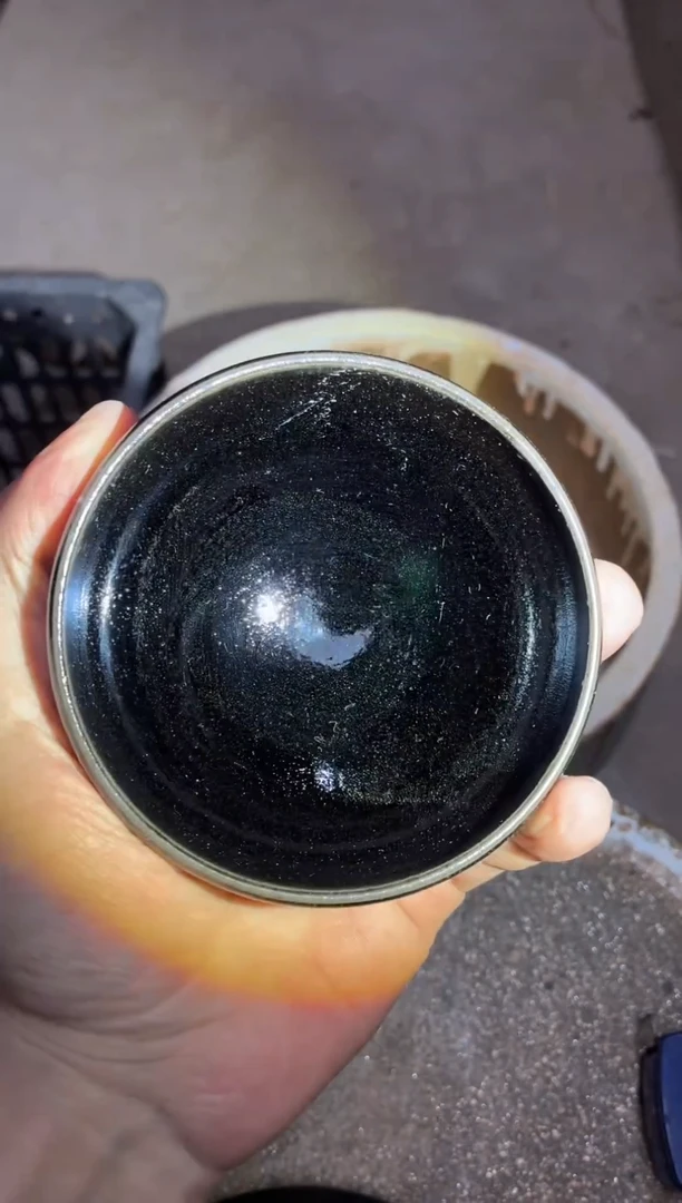 茶盏真柴烧建盏换点柴火