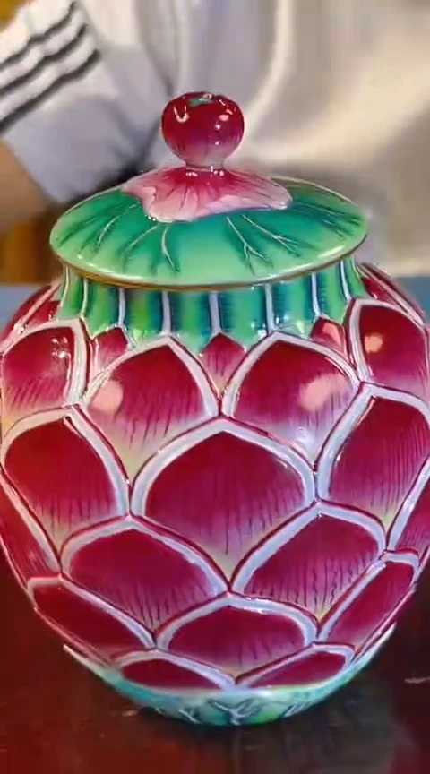 摆件景德镇陶瓷青花摆件66