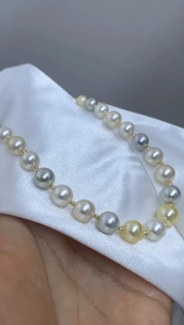 未镶嵌项链海水珍珠多样性发其一