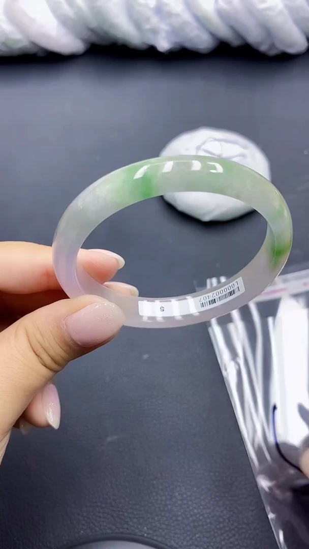 高冰透美人手镯 所见即所得39