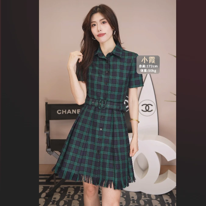 95新 DIOR/迪奥 连衣裙34码拼色/250417JCHHF30