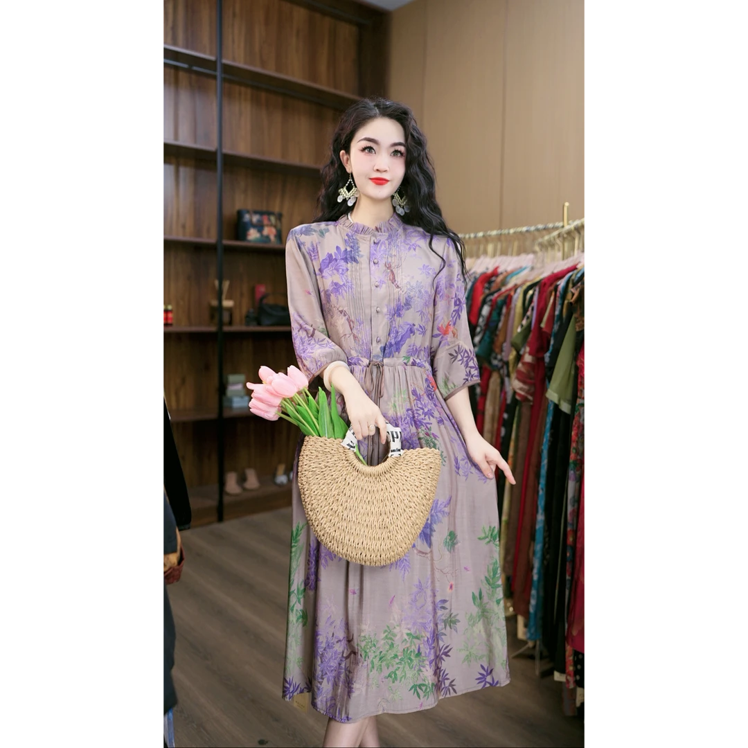 6663-30新款女士夏季连衣裙