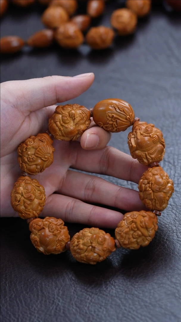 手串/手链橄榄核黑****天橄榄核