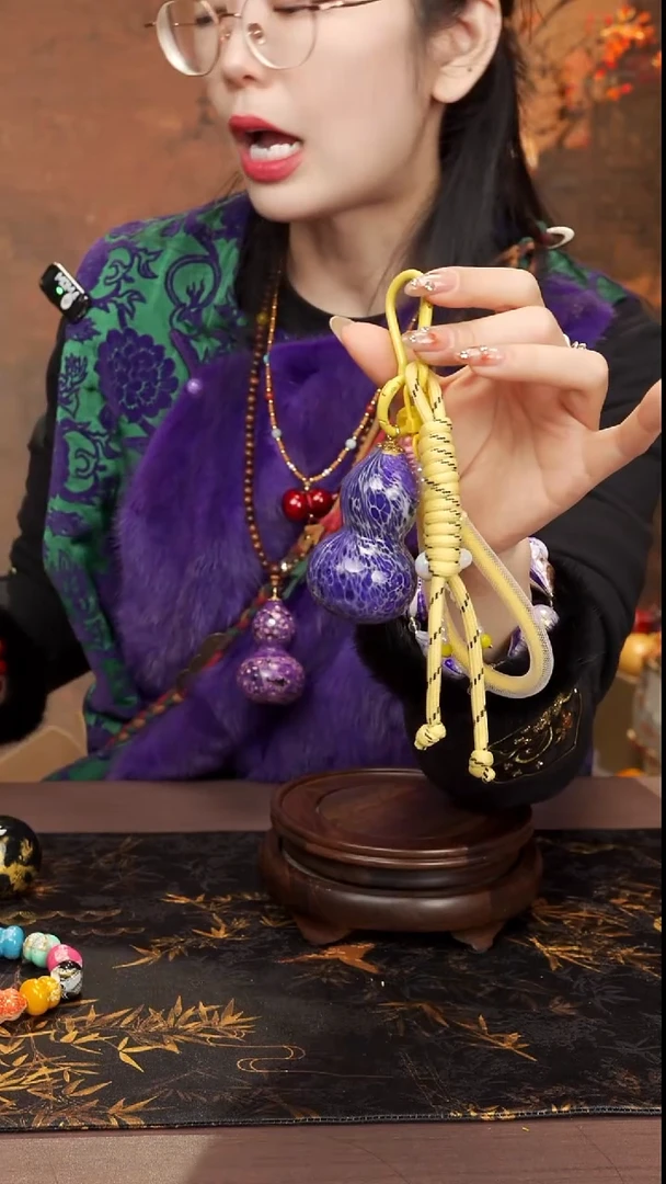 346--大漆车挂小葫芦--48