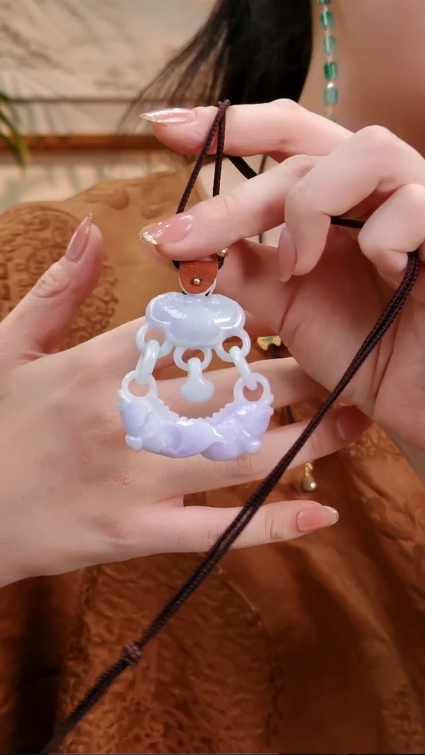 颈饰未镶嵌翡翠国风