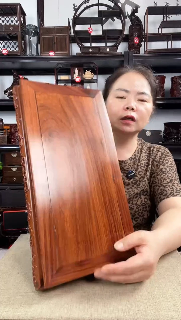 木长方黄老李红木工艺品