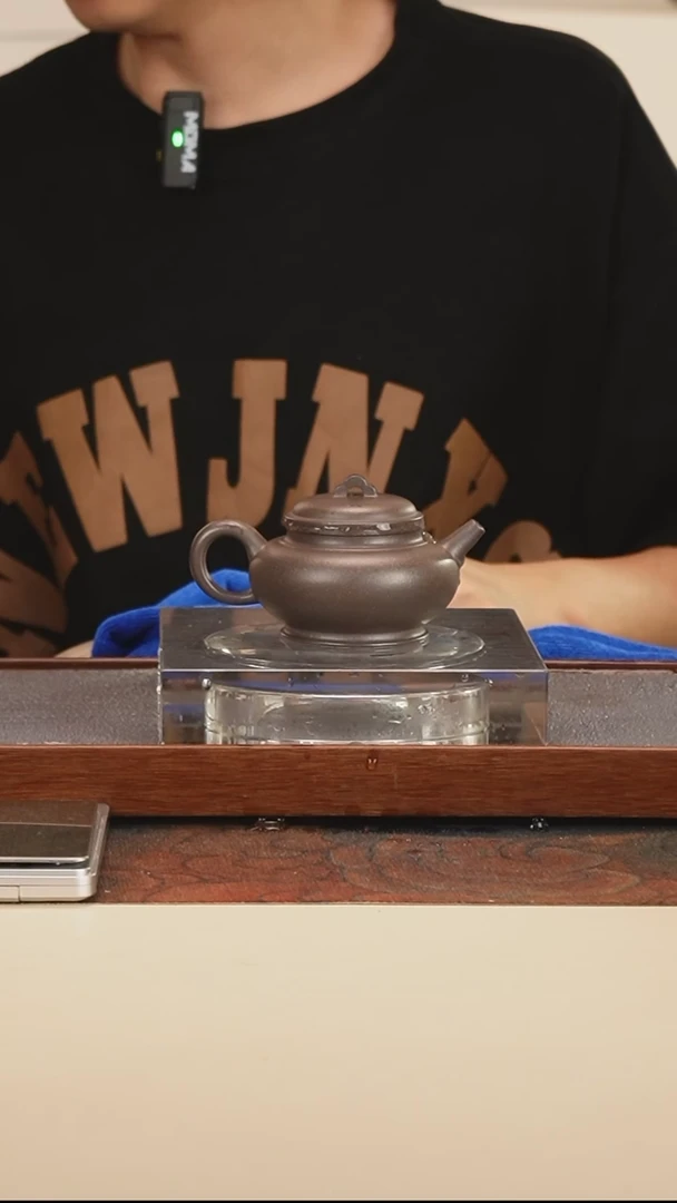 茶壶紫砂云桥先生青灰紫泥135cc