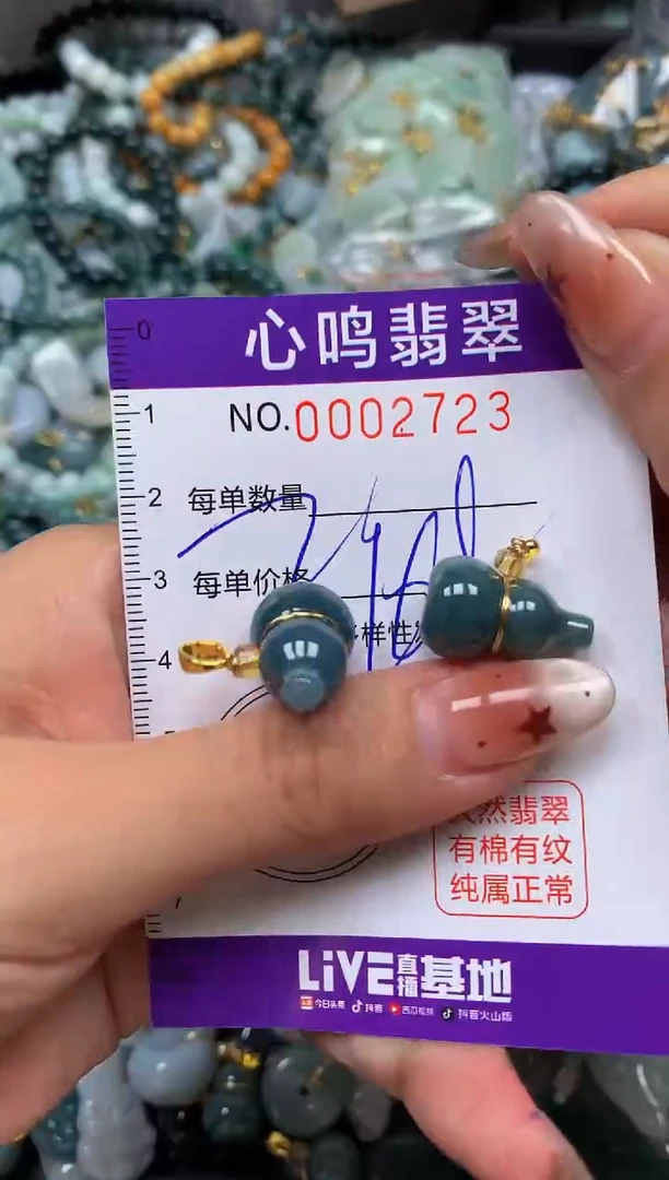 翡翠未镶嵌颈饰闪购002723
