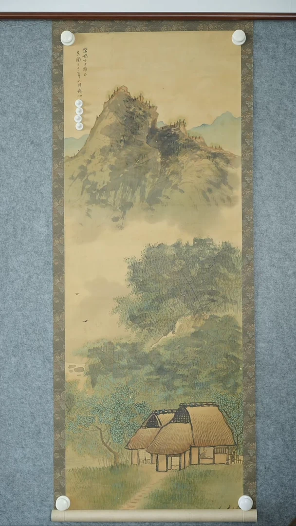 版画黎老师-山水画作
