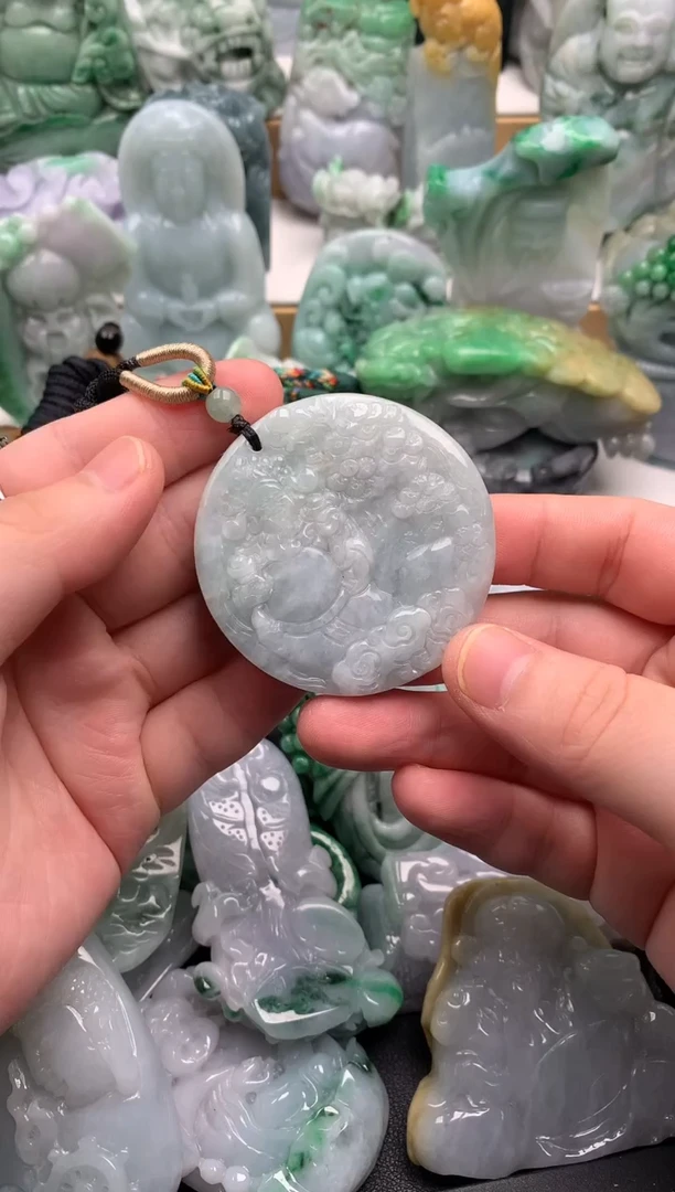 吊坠(不含链)未镶嵌翡翠1