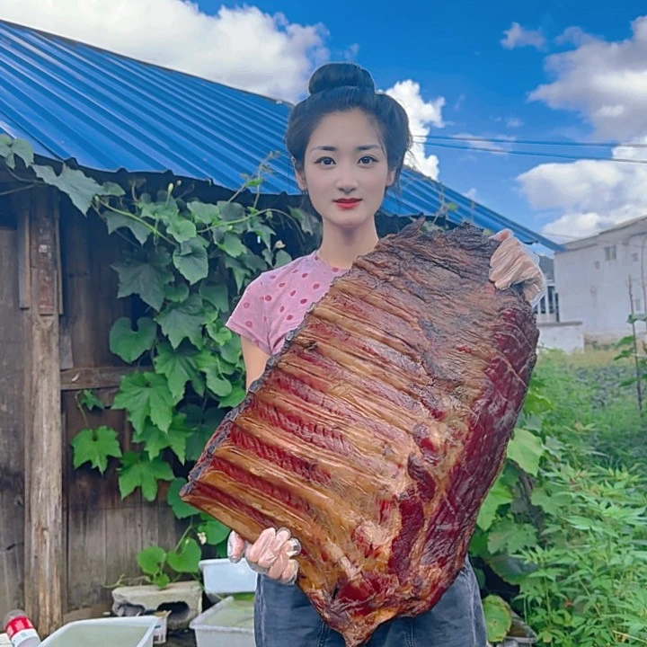 【全家福标品链接】农家土猪大排骨，肉质紧实，所有搭配以直播间为准